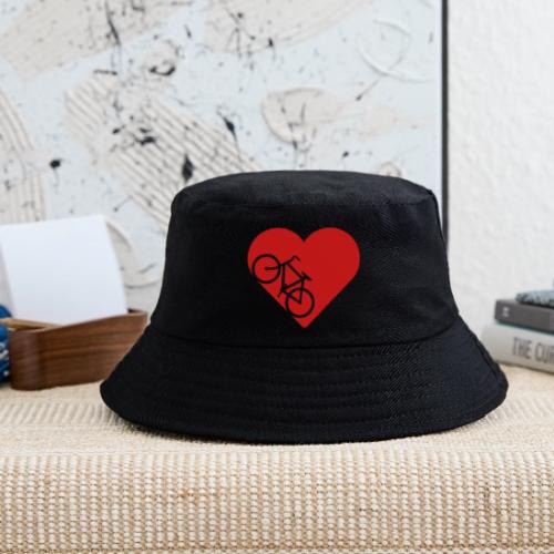 Bike in heart - Kid's Bucket Hat