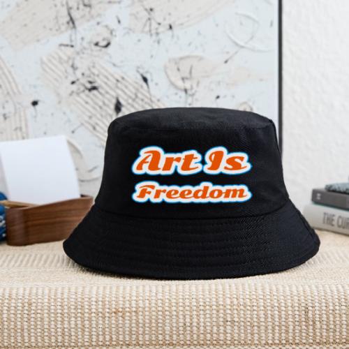 Art Is Freedom — Creative Expression Script - Kid's Bucket Hat