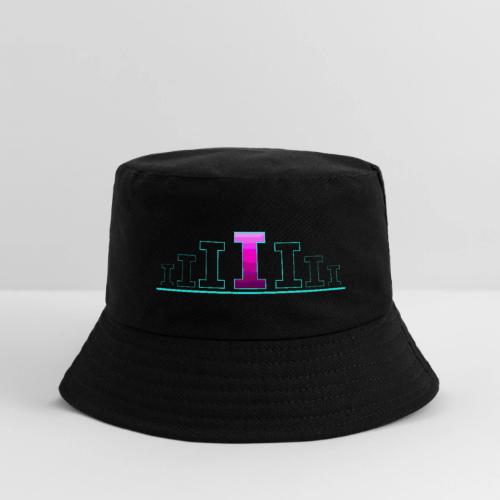 Letter I – Capital Varsity Alphabet Monogram - Kid's Bucket Hat