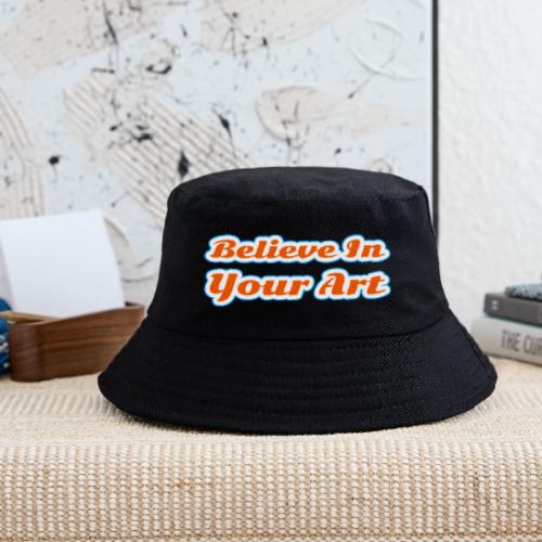Believe in Your Art — Creative Glow Script - Kid's Bucket Hat