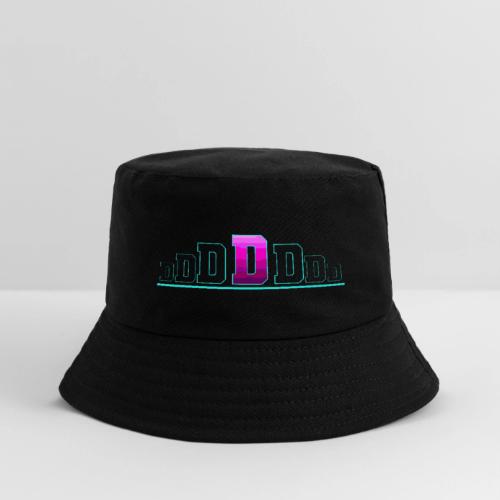 Letter D – Capital Varsity Alphabet Monogram - Kid's Bucket Hat