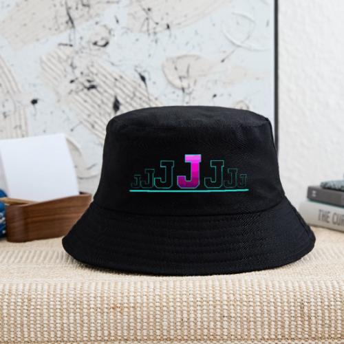 Letter J – Capital Varsity Alphabet Monogram - Kid's Bucket Hat