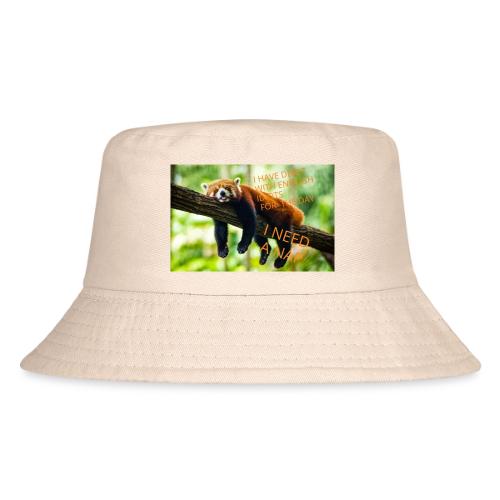 Fox napping meme - Kid's Bucket Hat