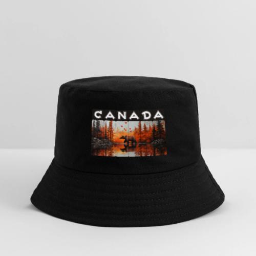 Canada Wilderness Art - Kid's Bucket Hat