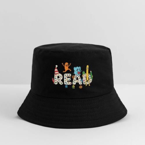Whimsical READ Kids Cartoon - Kid's Bucket Hat