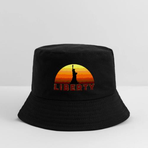 USA: Sunset Liberty Bold - Kid's Bucket Hat