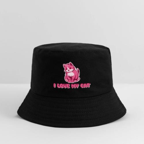 I love my cat - Kid's Bucket Hat