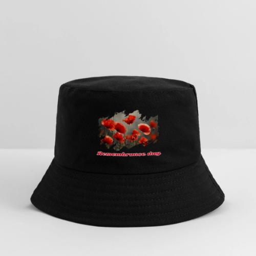 Remembrance Day with poppies - Kid's Bucket Hat