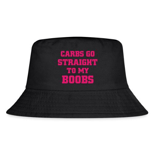 boobs text - Kid's Bucket Hat