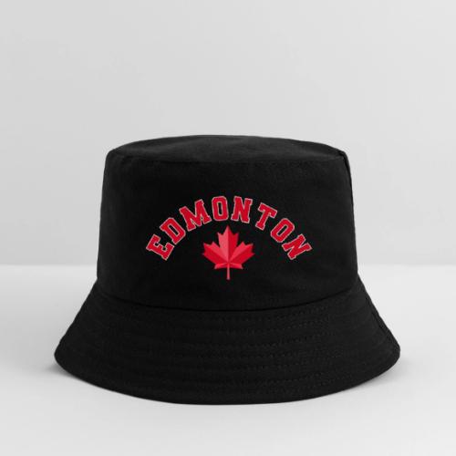 Edmonton with maple leaf - Kid's Bucket Hat