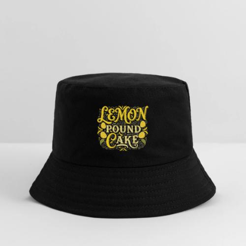 Lemon Pound Cake Vintage Flourish - Kid's Bucket Hat