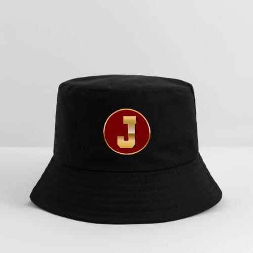Letter J – Capital Varsity Alphabet Monogram - Kid's Bucket Hat