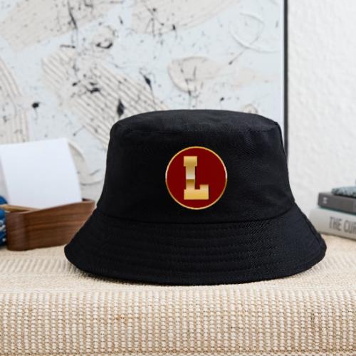 Letter L – Capital Varsity Alphabet Monogram - Kid's Bucket Hat