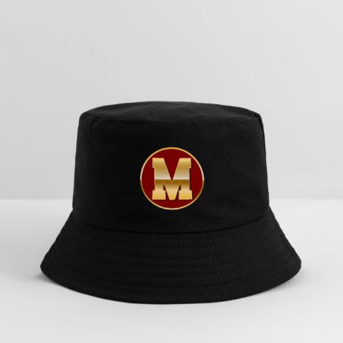 Letter M – Capital Varsity Alphabet Monogram - Kid's Bucket Hat