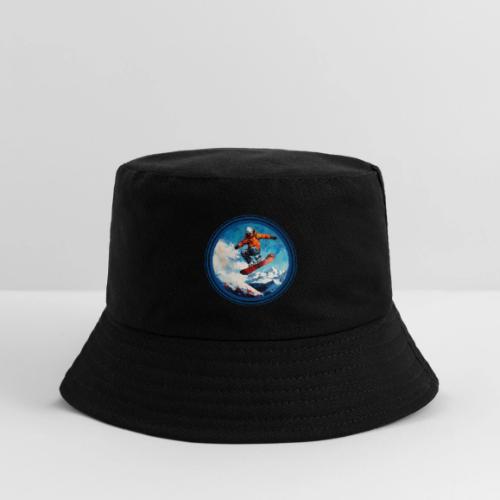 Snowboarding Vibes - Kid's Bucket Hat