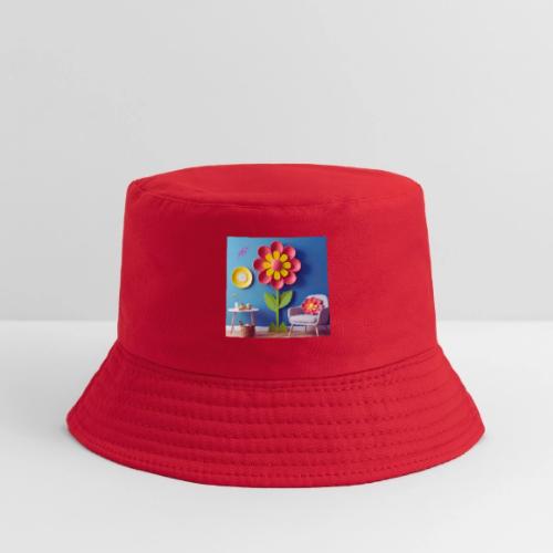 Flower design and harmony of environmental well-be - Kid's Bucket Hat