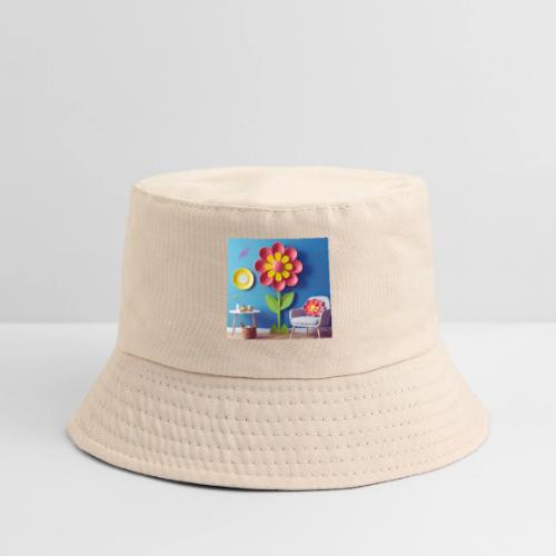 Flower design and harmony of environmental well-be - Kid's Bucket Hat