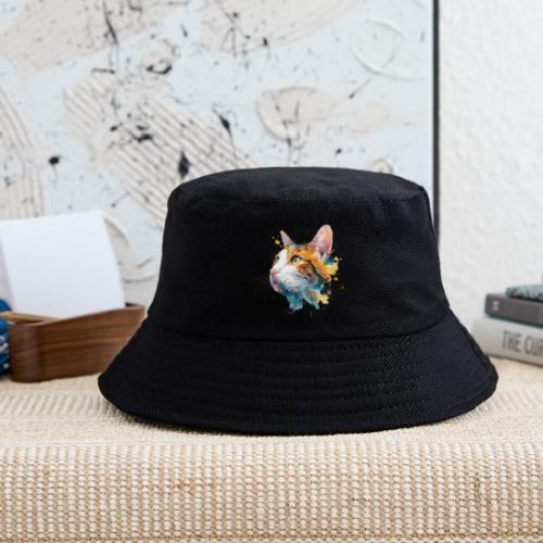 Cat: Feline Ink Burst - Kid's Bucket Hat