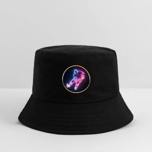 Hockey: Neon Ice Striker - Kid's Bucket Hat