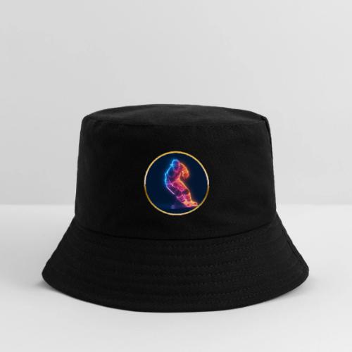 Hockey: Neon Hockey Sketch - Kid's Bucket Hat