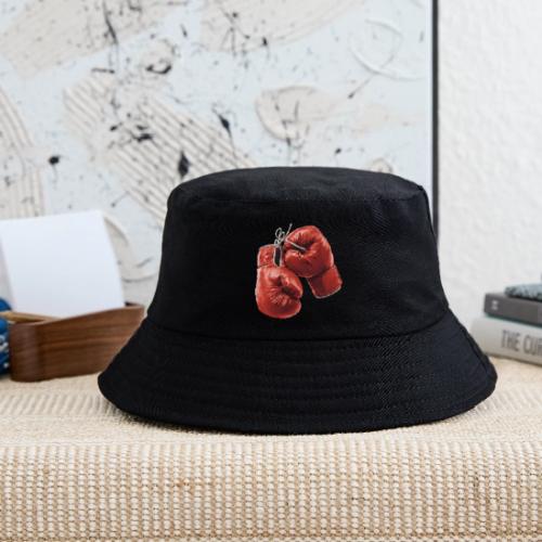 Boxing: Hanging Gloves Icon - Kid's Bucket Hat