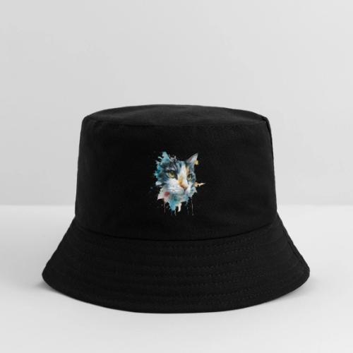 Watercolor cat face - Kid's Bucket Hat