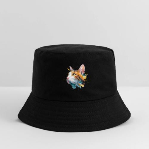 Cat: Feline Ink Burst - Kid's Bucket Hat