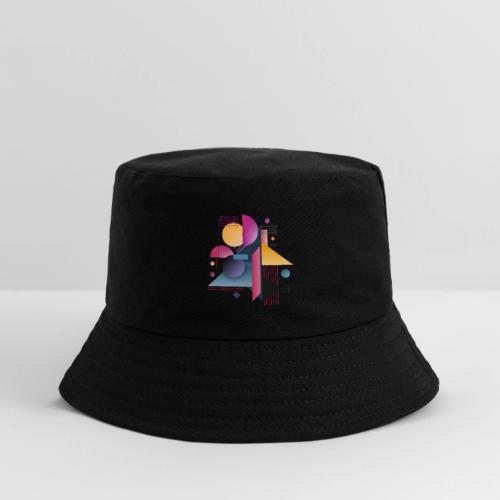 Color Pulse Geometry - Kid's Bucket Hat