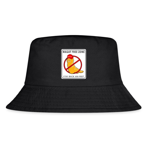 Magat Free Zone - Kid's Bucket Hat