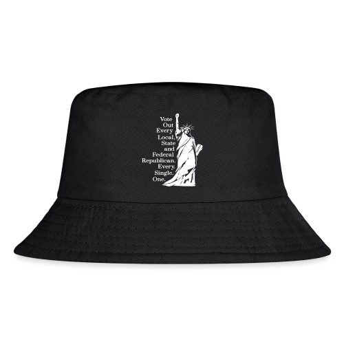 Vote Out Republicans Statue of Liberty - Kid's Bucket Hat
