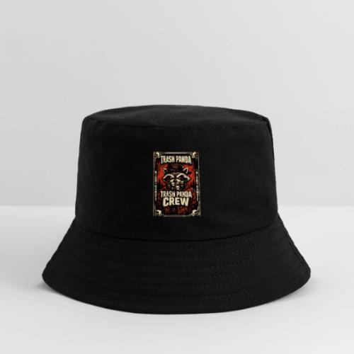 Midnight Forager Raccoon Mushroom Hunter - Kid's Bucket Hat