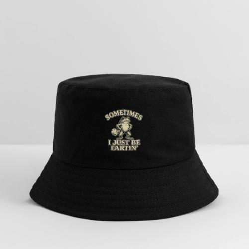 Sometimes I Just Be Fartin Funny Frog Shirt - Kid's Bucket Hat