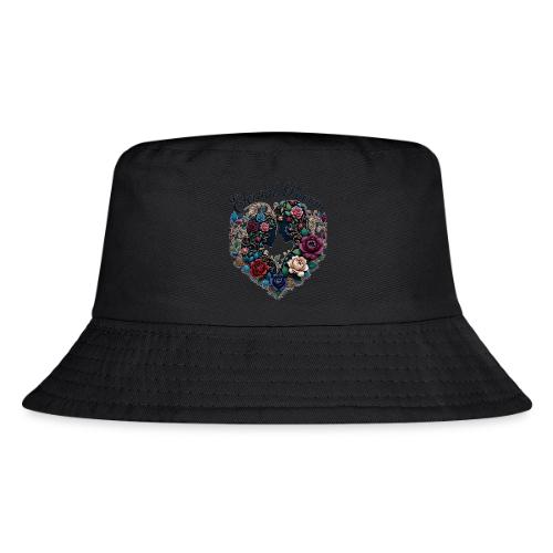 Eternal Bloom Embrace T-Shirt - Kid's Bucket Hat