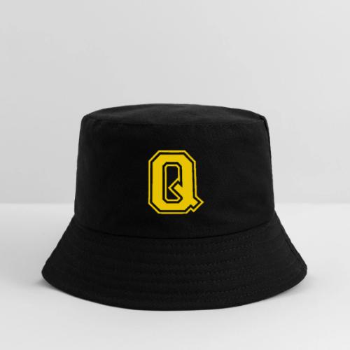 Letter Q – Capital Athletic Alphabet Monogram - Kid's Bucket Hat