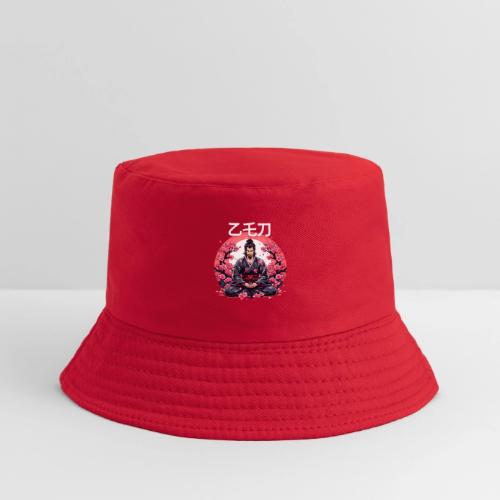 Zen Samurai: Japanese Warrior In Meditation - Kid's Bucket Hat