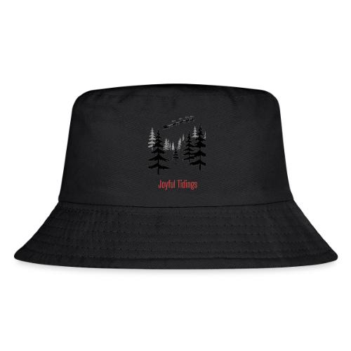 Joyful Tidings Christmas T-Shirt - Kid's Bucket Hat