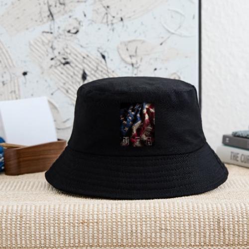 USA: Worn Stars and Stripes - Kid's Bucket Hat