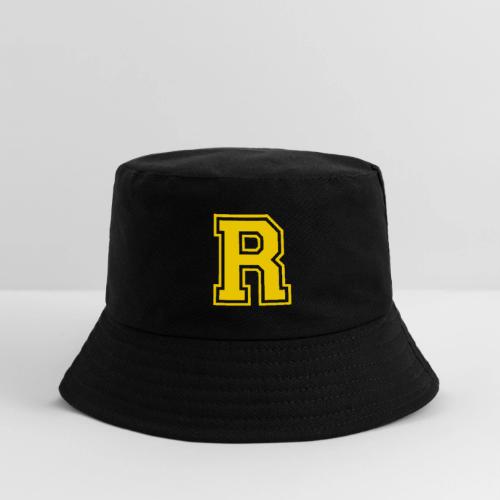 Letter R – Capital Athletic Alphabet Monogram - Kid's Bucket Hat