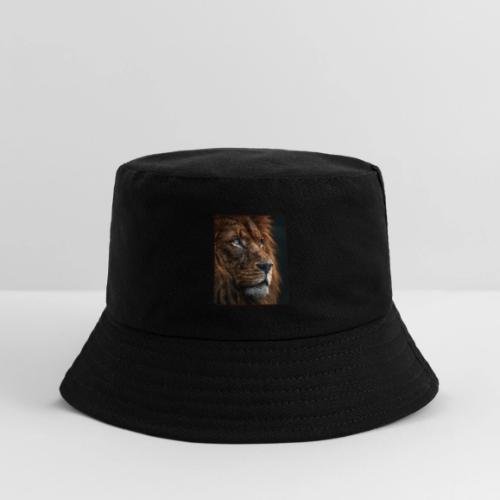 Lion Portrait Majestic Wildlife Design - Kid's Bucket Hat