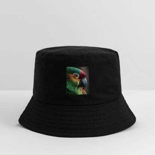 Colorful Parrot Close-Up Design - Kid's Bucket Hat