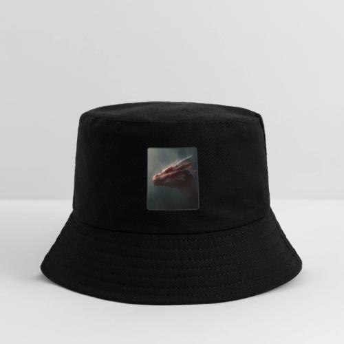 Red Dragon Fog Portrait Design - Kid's Bucket Hat