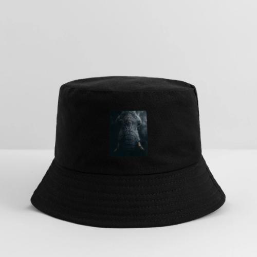 Shadow Elephant Intense Eyes Design - Kid's Bucket Hat