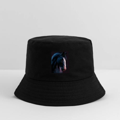 Noble Horse Cinematic Portrait Design - Kid's Bucket Hat