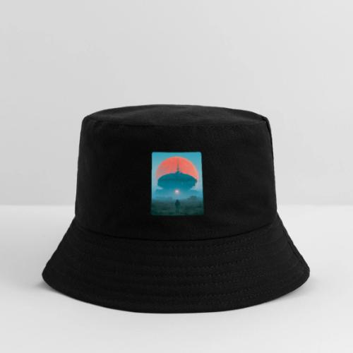 Astronaut Alien Outpost Design - Kid's Bucket Hat
