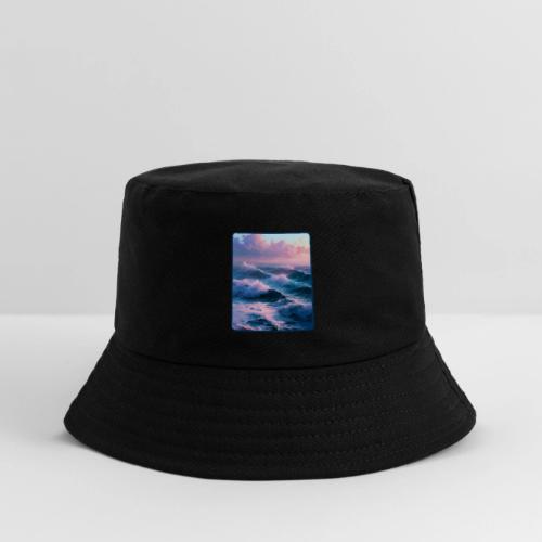 Dreamy Pastel Ocean Sunset Art - Kid's Bucket Hat