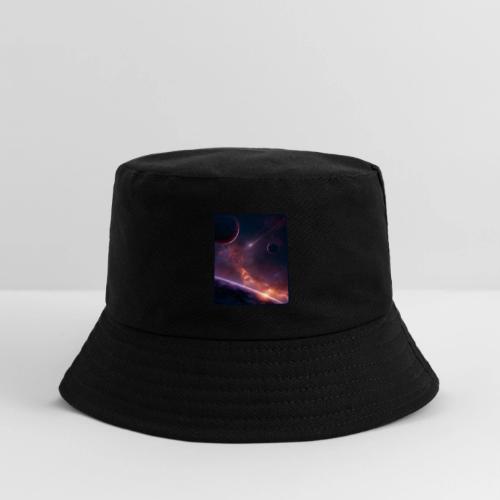 Cosmic Sunset Nebula Space Art - Kid's Bucket Hat