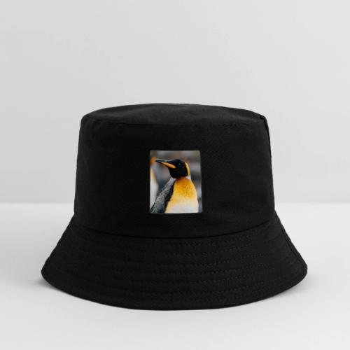 King Penguin Portrait Design - Kid's Bucket Hat