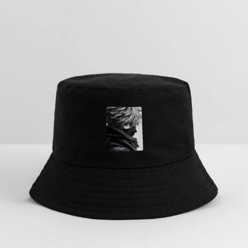 Battle-Worn Ninja Portrait - Kid's Bucket Hat