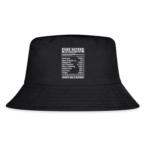 Pure Haters Facts - Kid's Bucket Hat