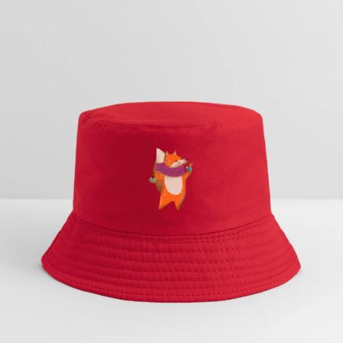 fox christmas - Kid's Bucket Hat